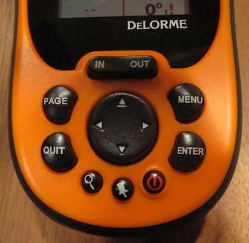 DeLorme PN-40 Buttons