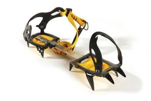 Grivel G10 crampons with strap-on bindings