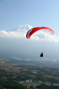 Natural High — Paragliding Mt. Fuji