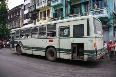 Overnight Bus: Myanmar