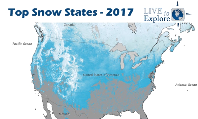 Top 10 Snow States (2017 Edition)