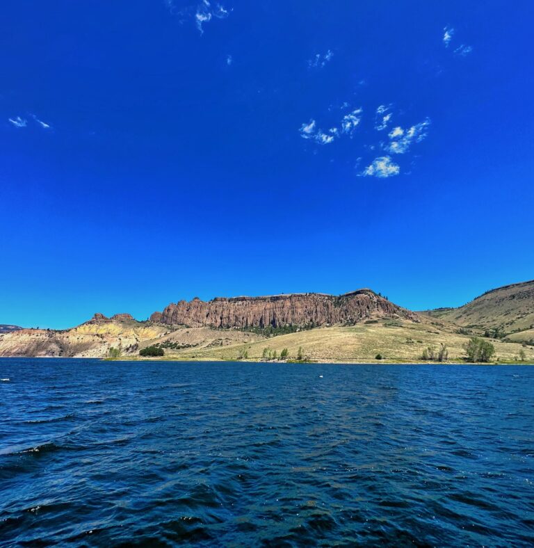 Boating Blue Mesa